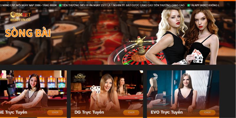 Giới Thiệu 8kbet Có Uy Tín Và Đáng Chơi Hay Không? Giải Đáp Chi Tiết 3 he thong sanh choi hap dan tai 8kbet