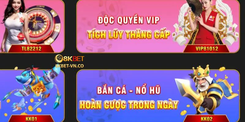 quyen loi hoi vien vip 8kbet 3
